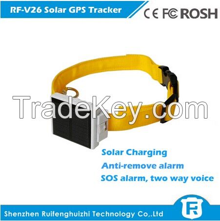 2016 newest mini solar powered cow gps tracker best price for big anim