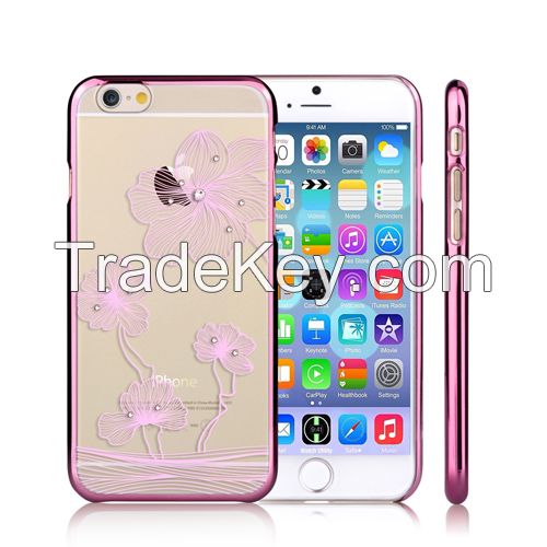 Crystal Bloom Transparent PC iPhone 6 Case