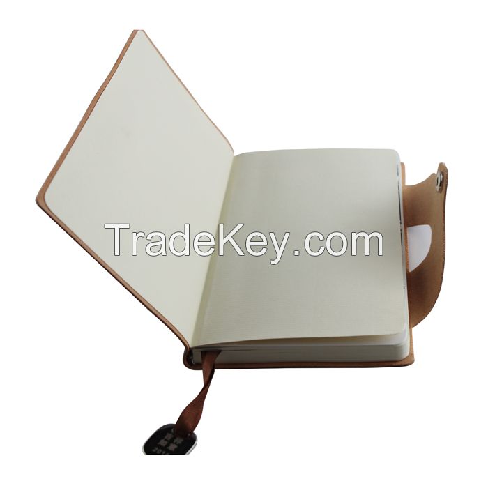 Leather business notebook PU cover notebook_China Printing Factory