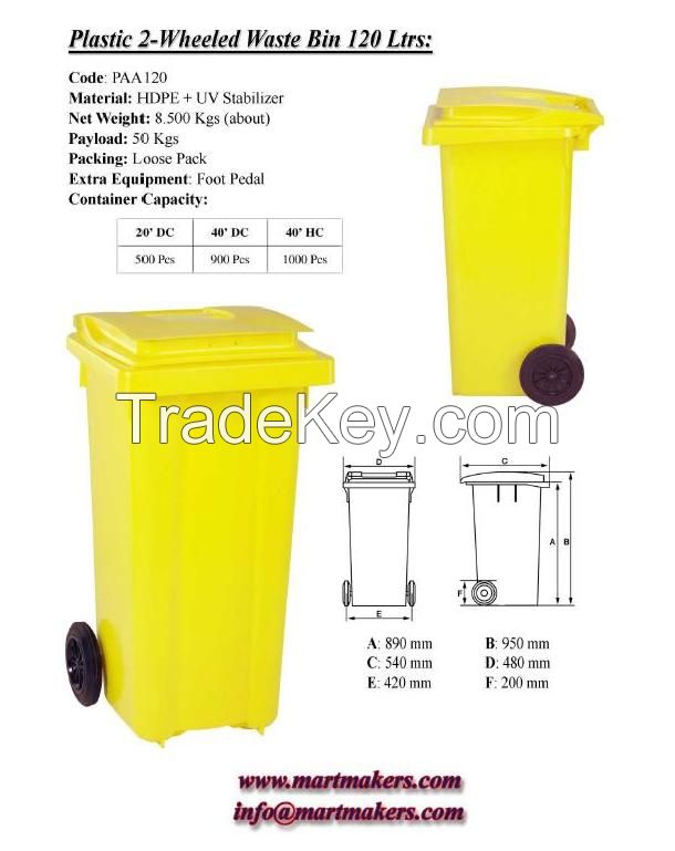 Plastic Waste bin