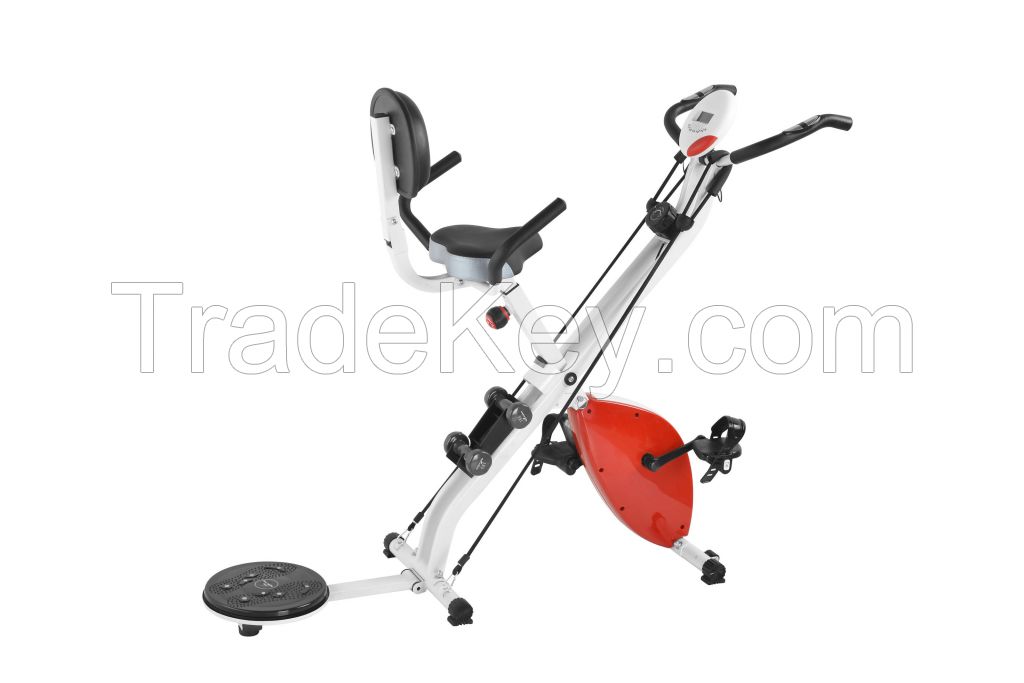 Multifunction magnetic control exercise bike CJ709