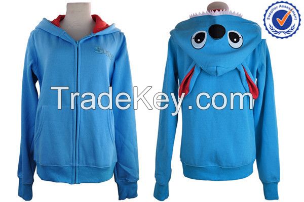 Men Sports Fleece Hoodie Zipper Sportswear OEM Factory  3170210