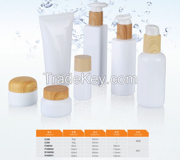 Pet Plastic Skin Care Packaging Bottle made of PET