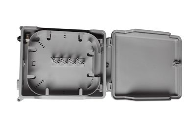 fiber optic closure and patch panels