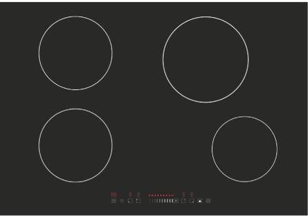 IP84-72N04S - 4 Zone Induction Hob.