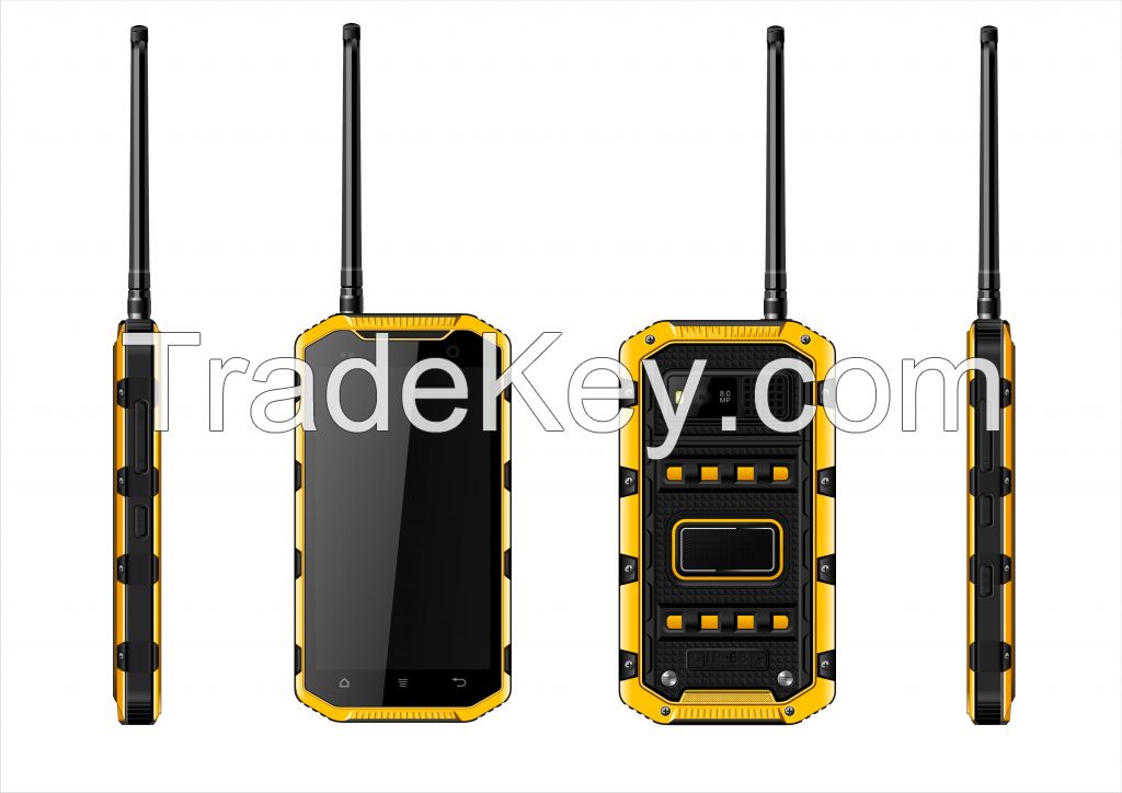 Quad core Android 4.2 Best rugged mobile phone waterproof shockproof tough phones IP68 Support Walkie Talkie PPT