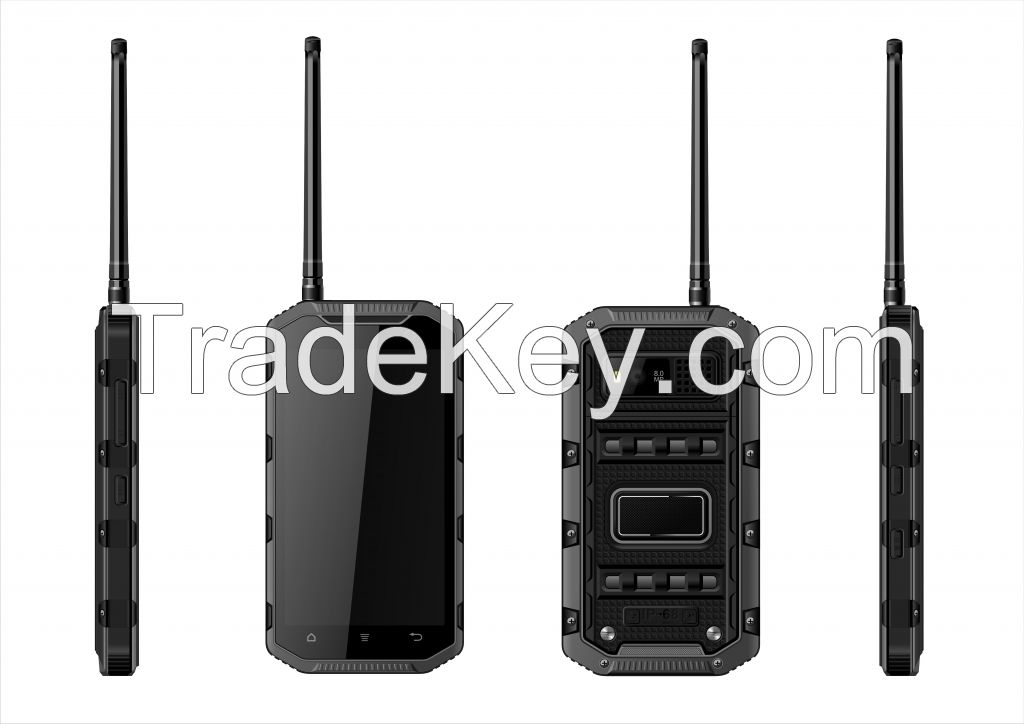 Quad core Android 4.2 Best rugged mobile phone waterproof shockproof tough phones IP68 Support Walkie Talkie PPT