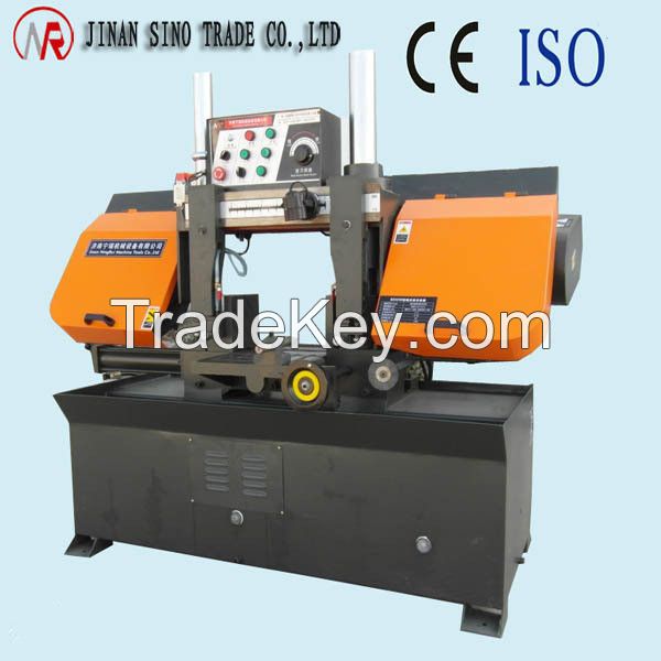 Double Column Hydraulic Horizontal band saw machine 