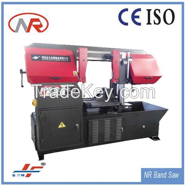 Double Column Hydraulic Horizontal band saw machine 