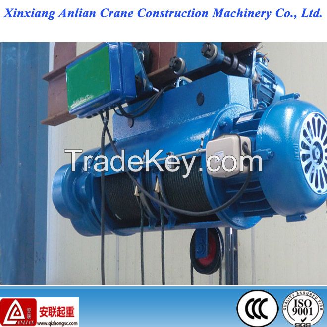 Crane Hoist / construction hoist / CD1 model 1ton electric wire rope hoist