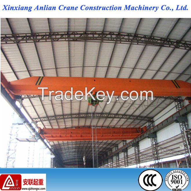 20T electric single girder workshop overhead crane