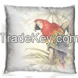 Decorative pillow with nice bird design