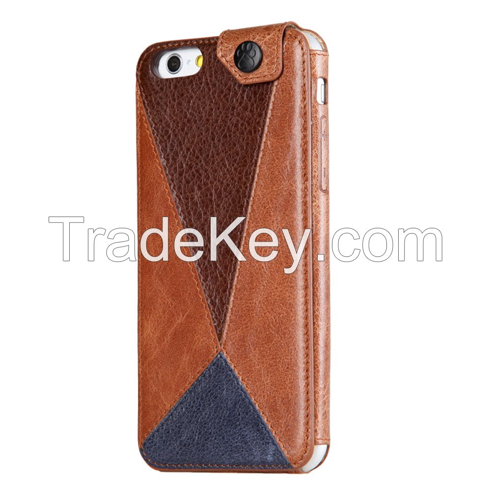 Royal Cat Iphone 6 Genuine Leather Case (light brown)