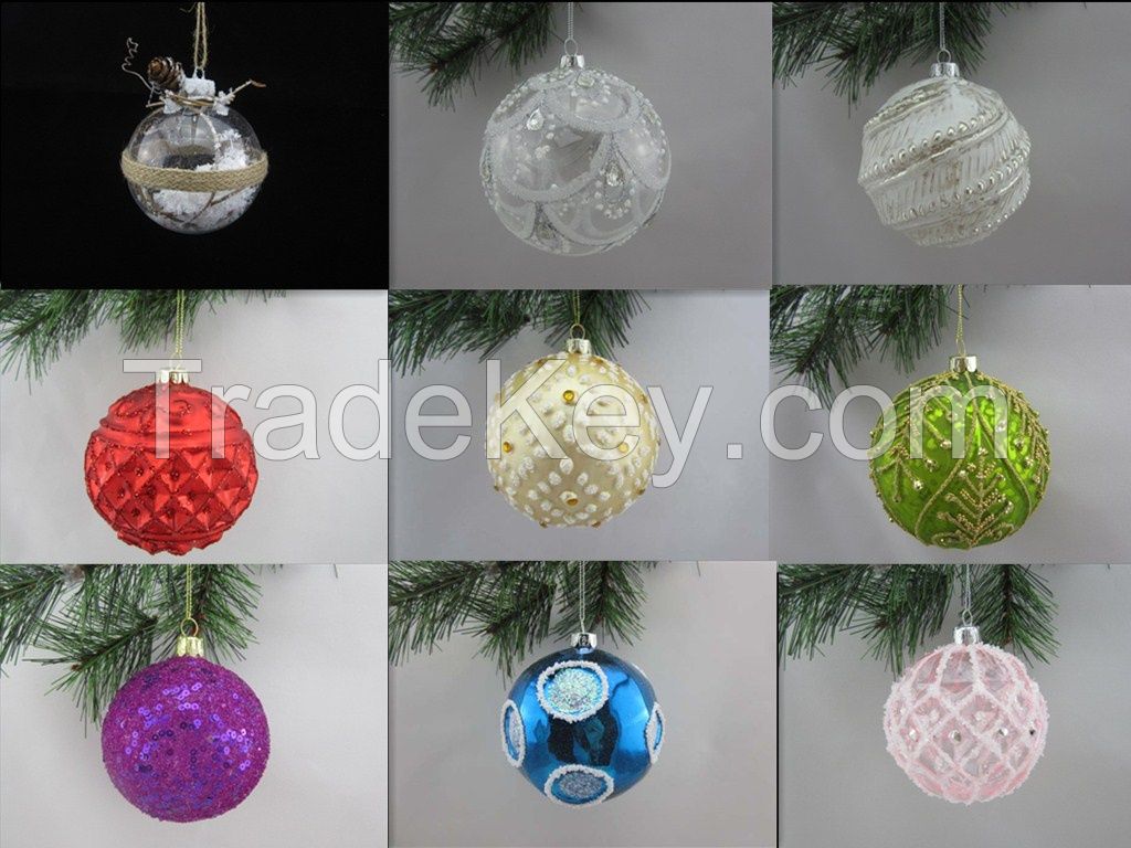 christmas glass ball