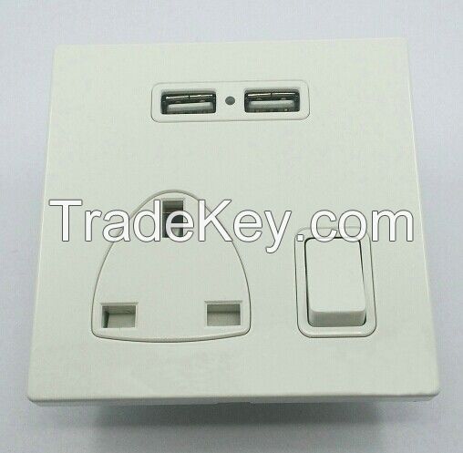 USB wall socket