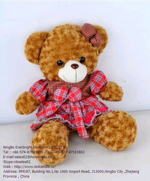 Plush Teddy Bear Toys with T-Shirt (HD-PL-43) /Plush Bear Gifts Toys