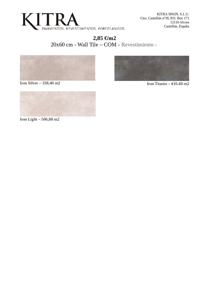 20x60 cm WALL TILES OFFER