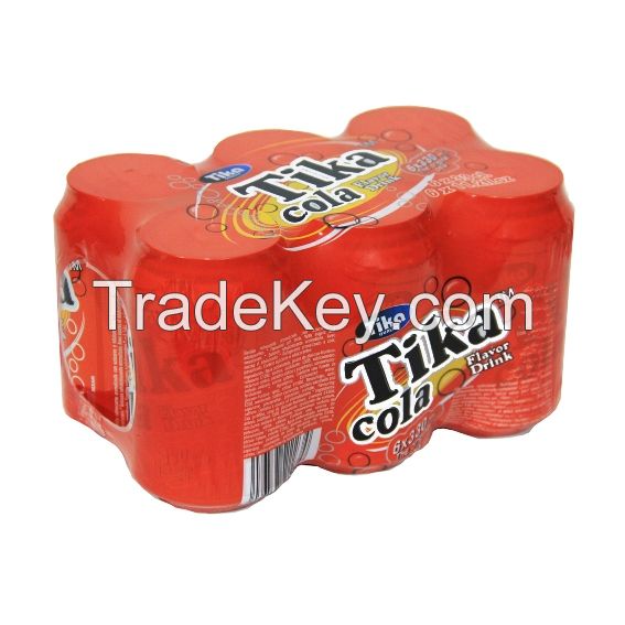 Cola soda, Orange soda, Apple soda