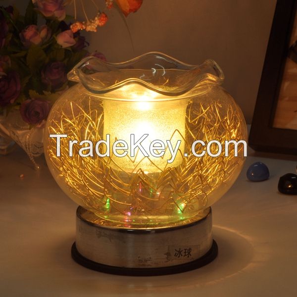 Wholesale Colorful Glass Night Lamp