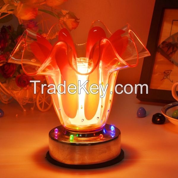 Wholesale Colorful Glass Night Lamp