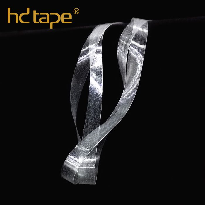 Garment accessories clear tpu elastic tape