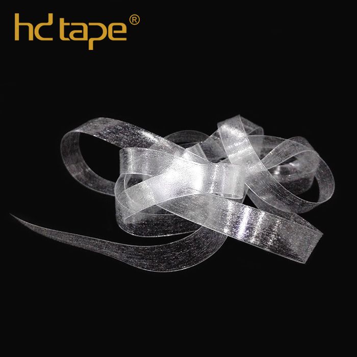 Garment accessories clear tpu elastic tape