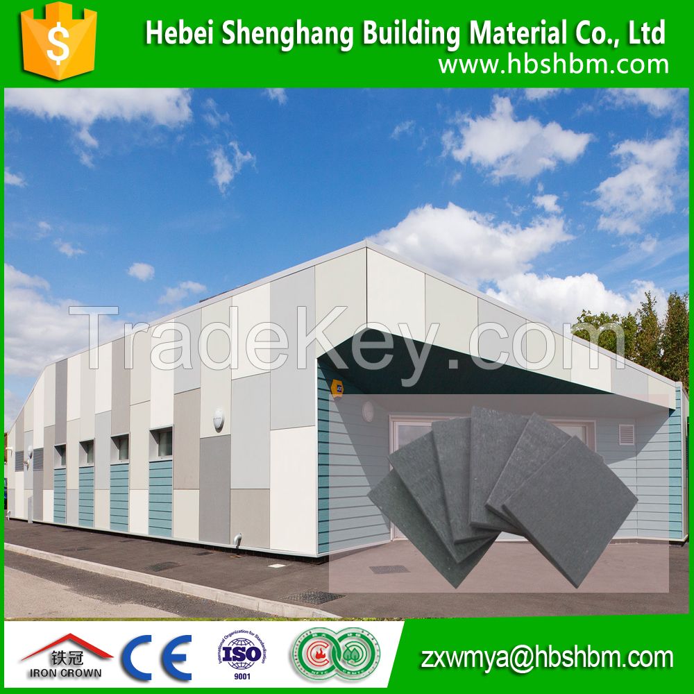 High Strength Exteior Cladding Non-asbestos fiber cement board