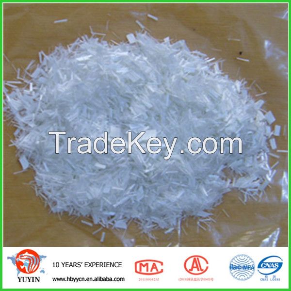 Fiberglass chopped strand for plastic