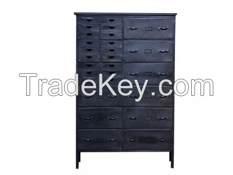 IRON 27 DRAWER CHEST