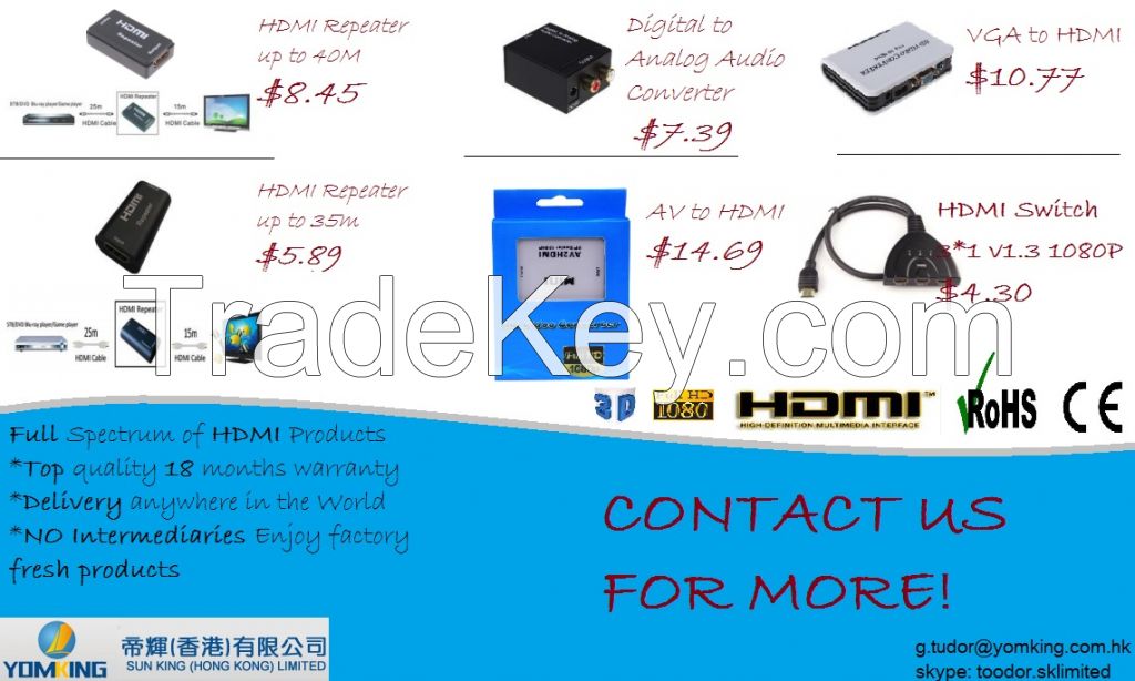 HDMI products