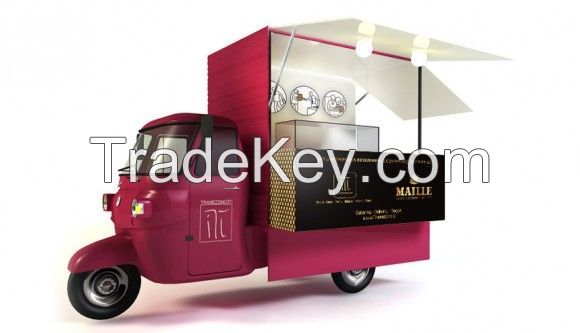Wanhu Petite Italian Retro Ice Cream Cafe  Tuktuk