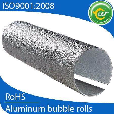 PET AL+bubble+PET AL customized high quality Bubble Wrap Insulation