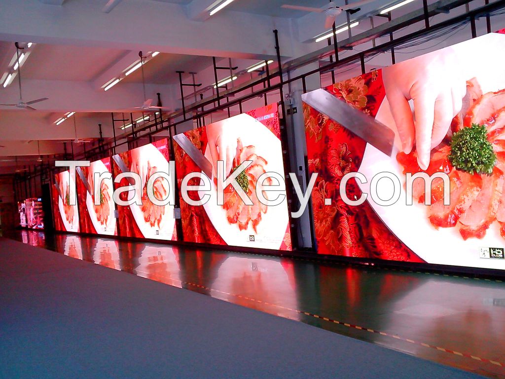 P 4.81 full color indoor rental LED display screen