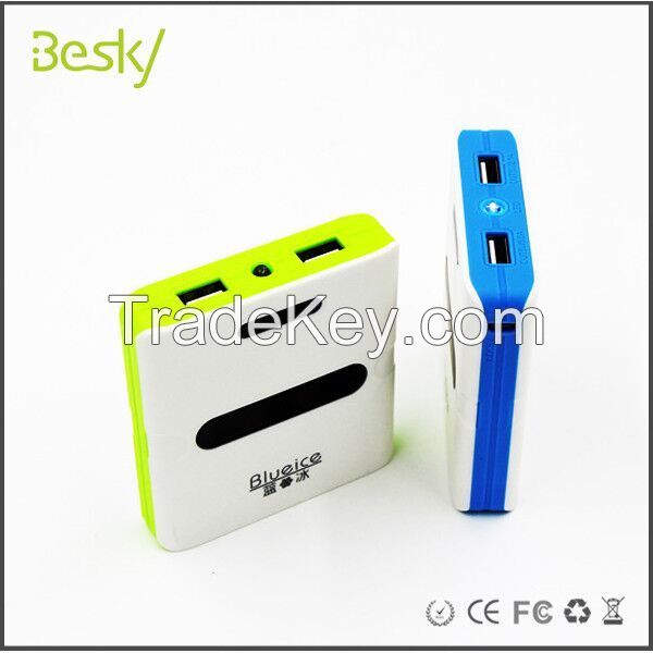 2015 new mini power bank mobile phone charger 13000mah