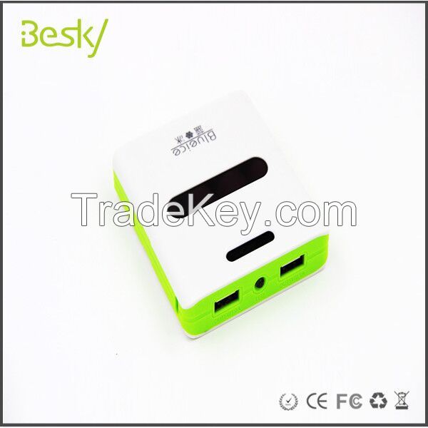 2015 new mini power bank mobile phone charger 13000mah