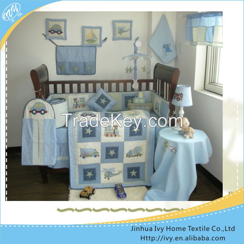 Kids bedding set cot bed bumpers