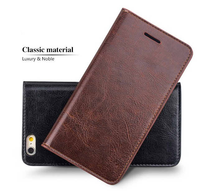 cow Leather Wallet Iphone 6 case Cover For iphone6 plus