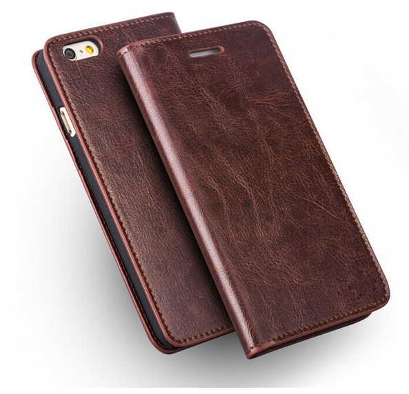 cow Leather Wallet Iphone 6 case Cover For iphone6 plus