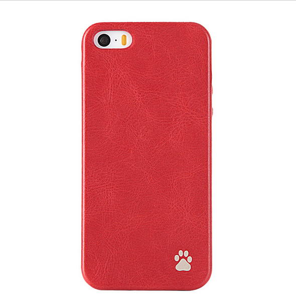 Cow leather cover case leather phone case for iphone5 5s