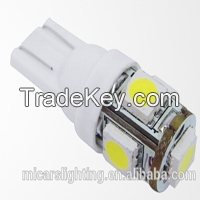 Auto LED lamp T10 5SMD 5050 LED car interior light 