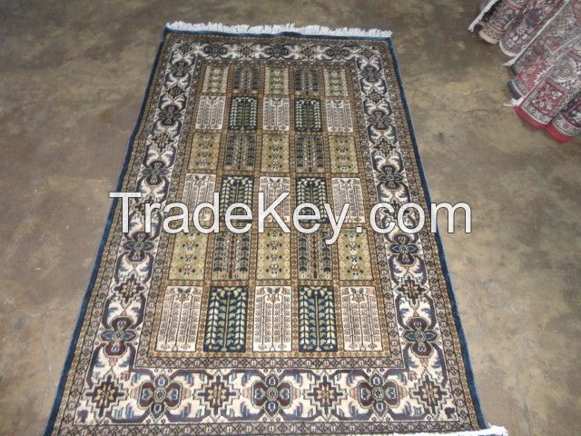 hand knotted viscose Rayon silk carpets