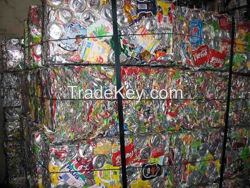 UBC Aluminum Scrap 99% baled ubc Ready stock for sale