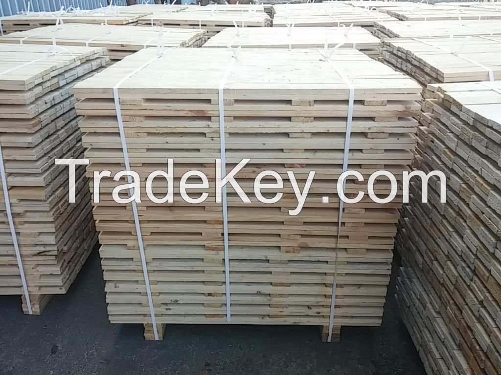 pine lumber for pallets, pallet boards, pallet elements