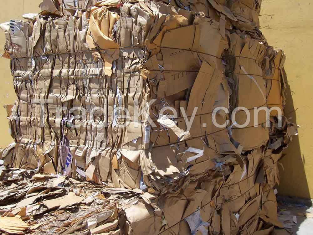 Waste office papers and plastic scrap