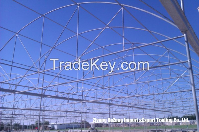 Commercial Multi Span Glass Greenhouse (BZ-GR2)