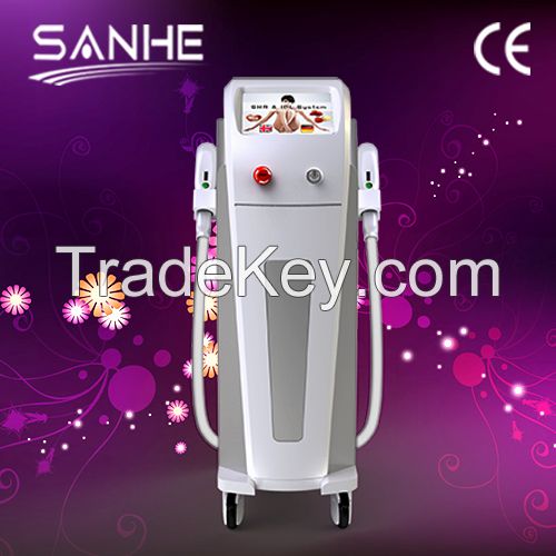 IPL SHR elight hair removal and skin rejuvenation machine