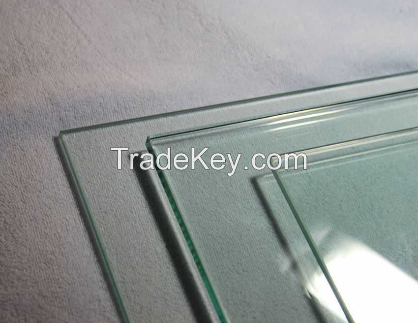 12MM clear tempered door  glass