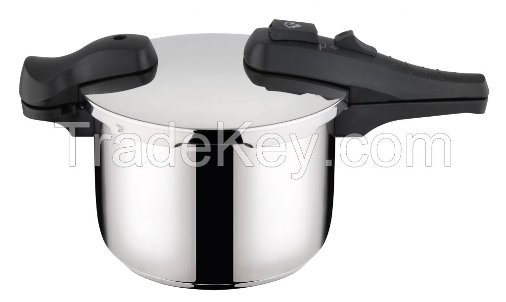 S/S Pressure Cooker  Kitchenware Pot Used On All Hobs