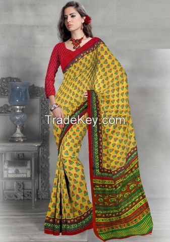 Bhagalpuri Sarees for casual wear