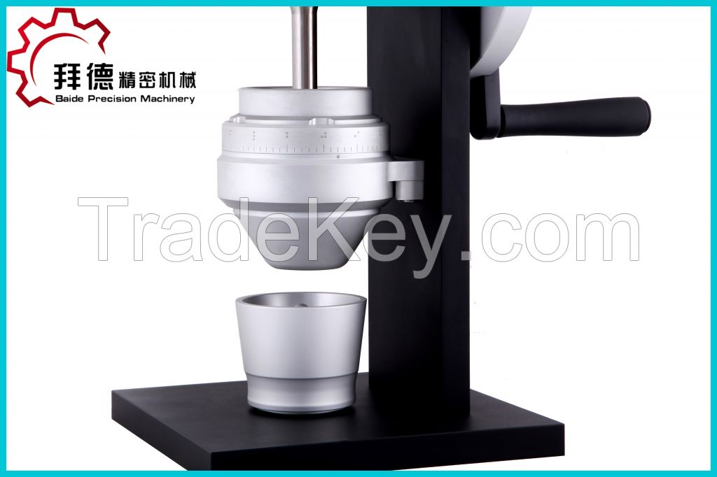 Grinding manual coffee machine